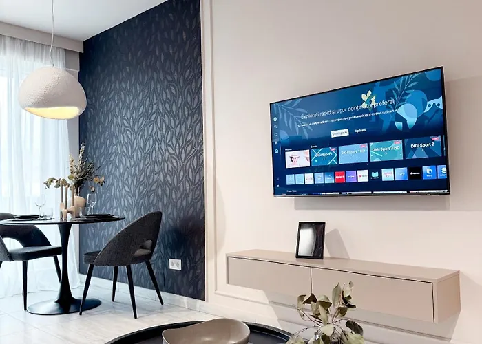 Sky Escape - Private Parking, Kingsize Bed & Apartman Kolozsvár